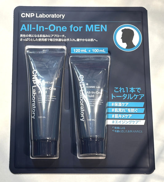 CNP Homme All-in-One Fluid 120-ml & 100-ml