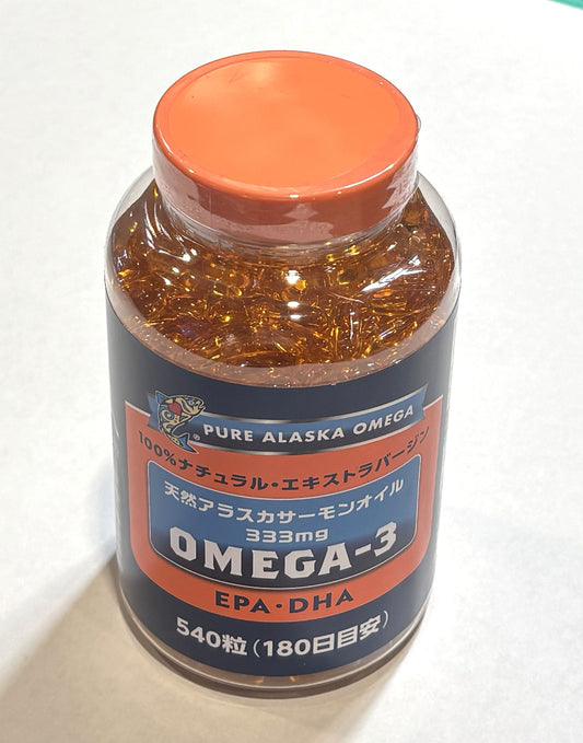 Pure Alaska Omega Omega-3 EPA DHA 540-ct Softgels