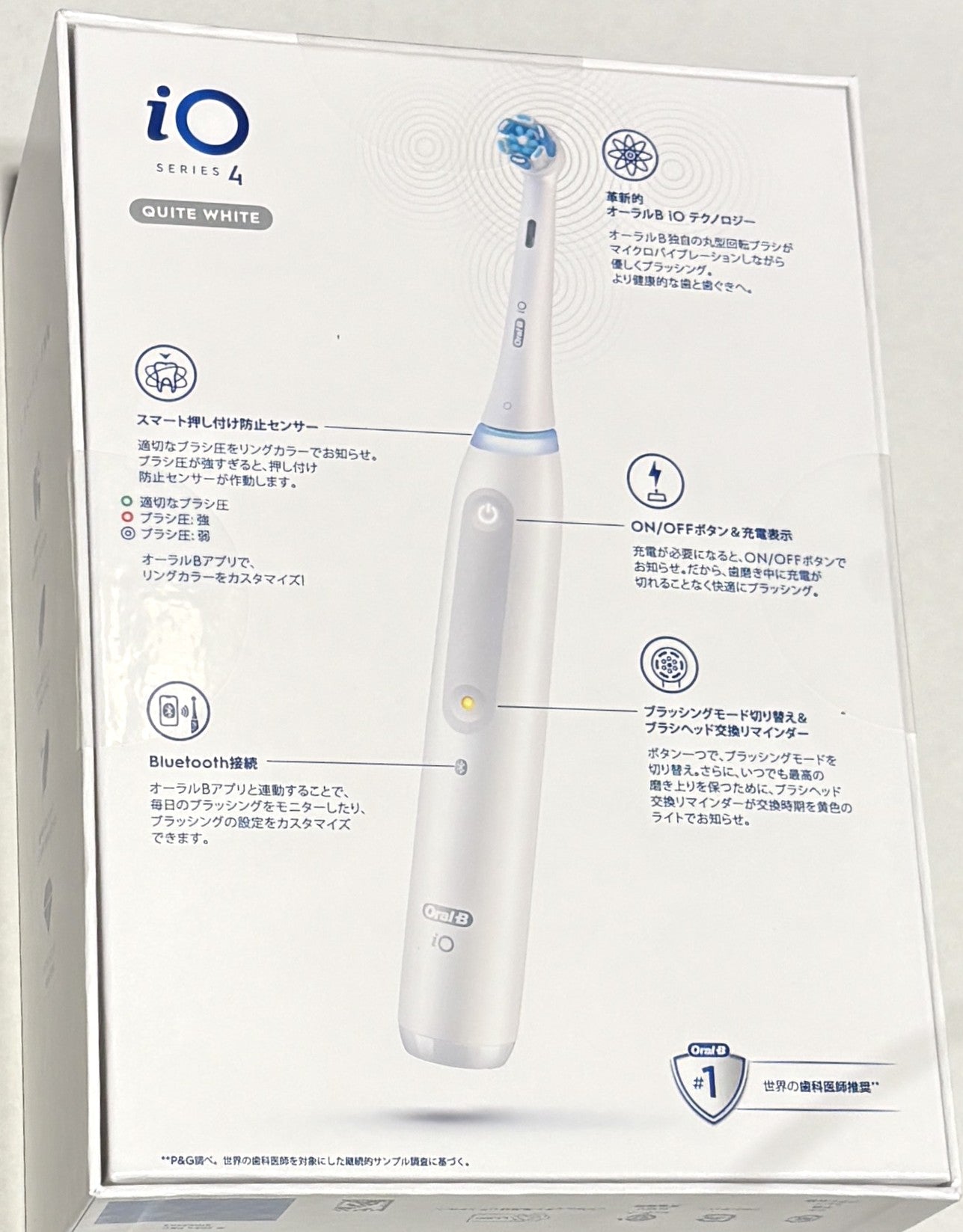 Braun Oral-B Electric Toothbrush Set IO Series 4 G46KEF 60WT 