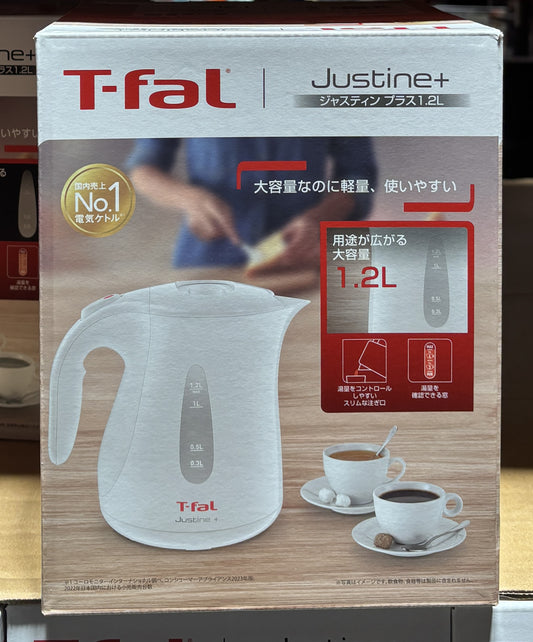 T-FAL 電子ケトル Justine+ 1.2-L KO4901JP