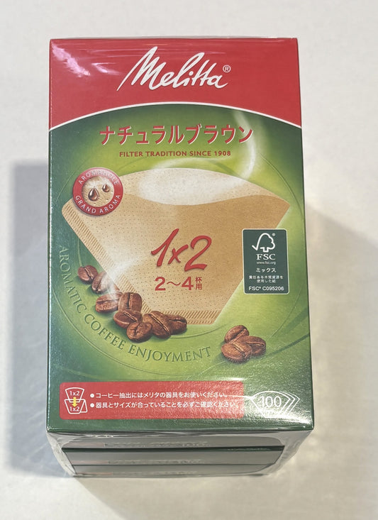 Melitta コーヒーフィルターr 1x2 100 x 3-ct