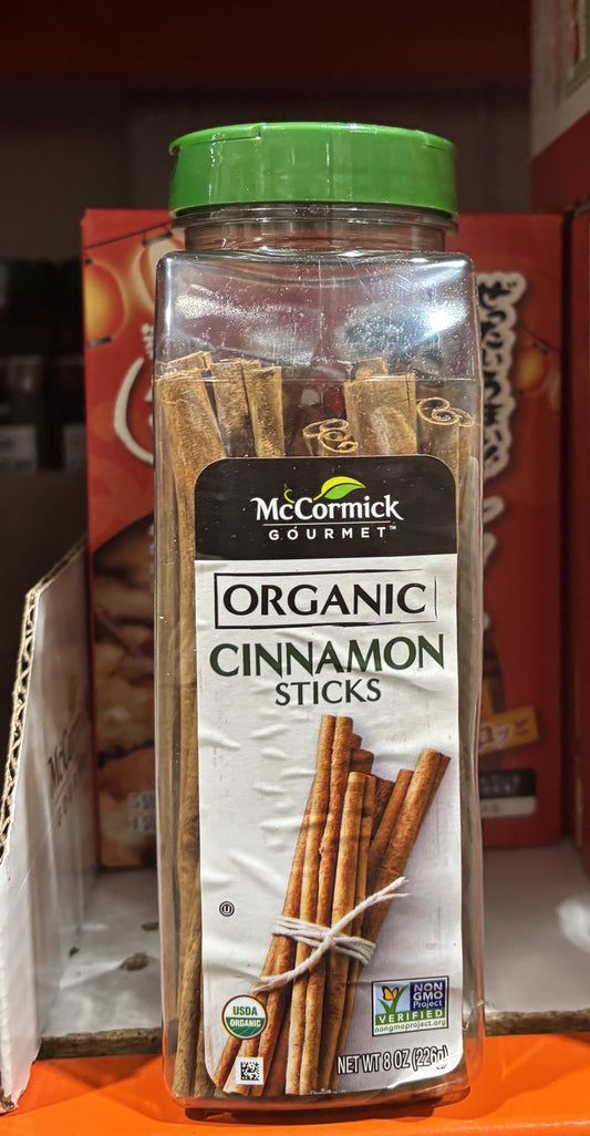 McCormick Organic シナモン スティック (226g)