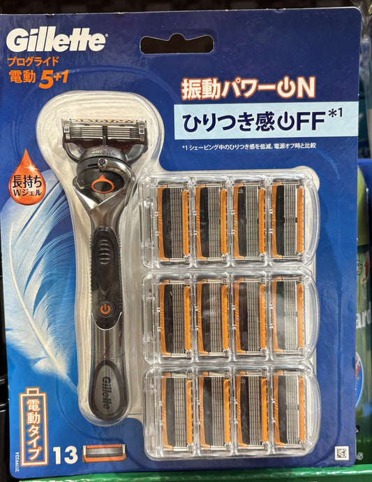 Gillette プログライド フレックスボール パワー電動タイプ 本体＋替刃13枚