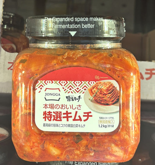 宗家(チョンカ) 特選白菜キムチ 1.2-kg