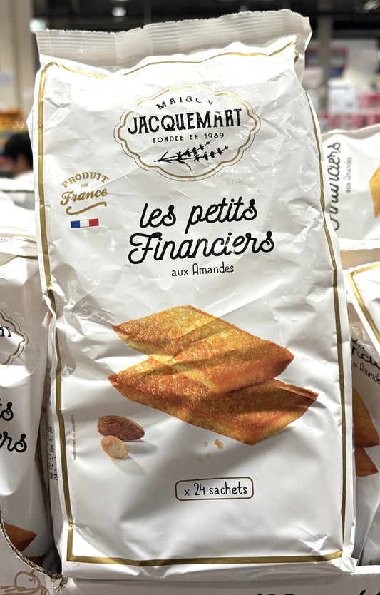 MAISON JACQUEMART Almond Financiers 25g x 24-ct