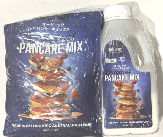 KIALLA PURE Organic Pancake Mix Bottle 300g + 900g