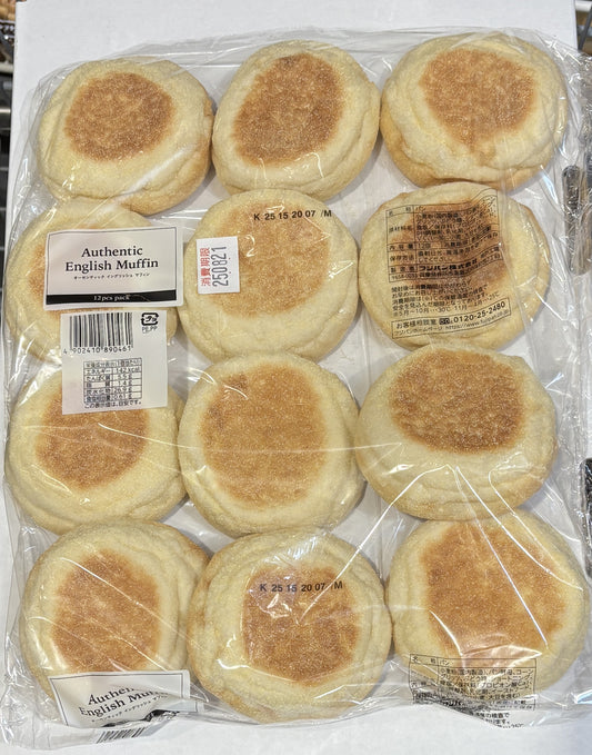East Balt Bakeries Japan Authentic English Muffin - 12 (in plastic bags)