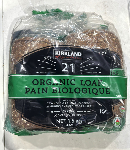 Kirkland Signature 21 Grain Organic Bread 765-g x 2-ct