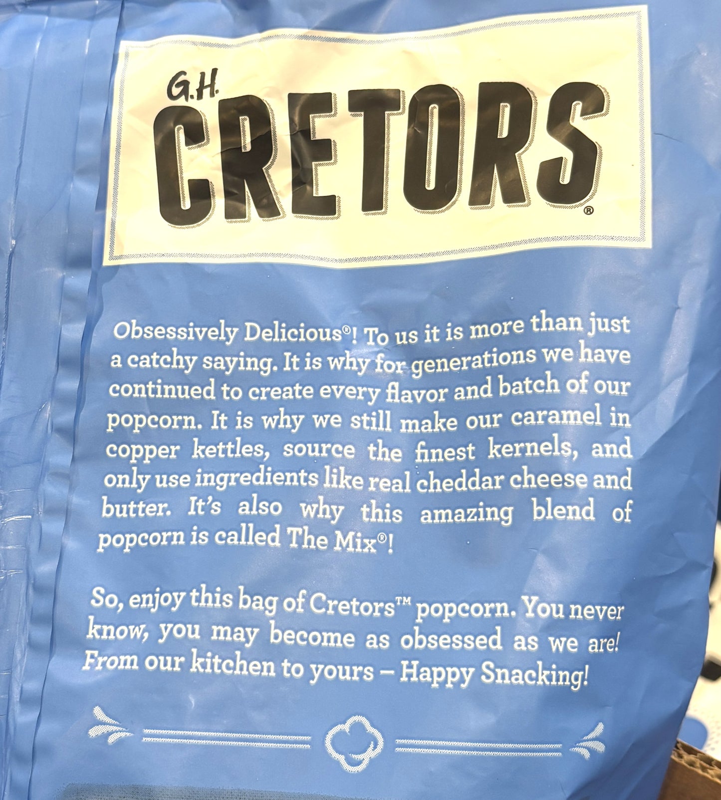 GH Cretors Chicago Classic Mix Popcorn (737-g bag)