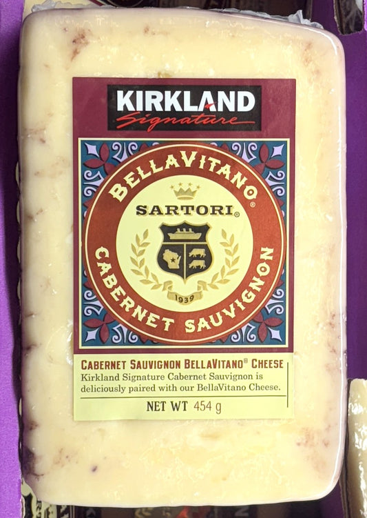 Kirkland Signature Cabernet Cheese Bella Vitano 454-g