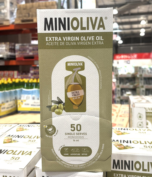 ALCALA Olive S.A. Extra Virgin Olive Oil Mini Oliva 50-packs x 14-ml