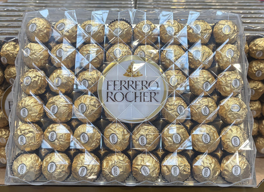 Ferrero Rocher Foil Wrapped Chocolates (48-ct in plastic gift box)
