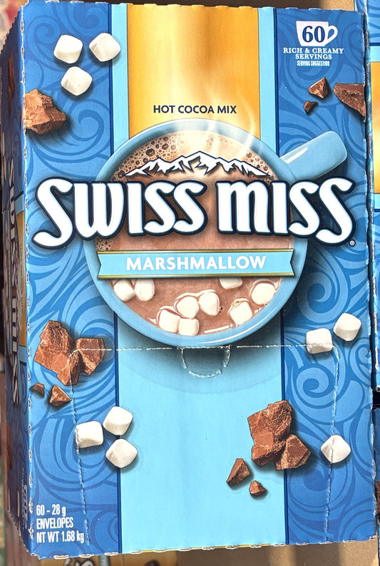 Swiss Miss Milk Chocolate with Marshmallow (Hot Cocoa) Mix (60 1-oz envelopes)