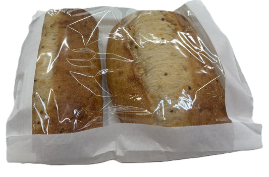Fresh-Baked Roasted Garlic Cheese Bread 2-ct