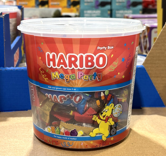 HARIBO Happy Gummies MEGA Party Mix 1000g