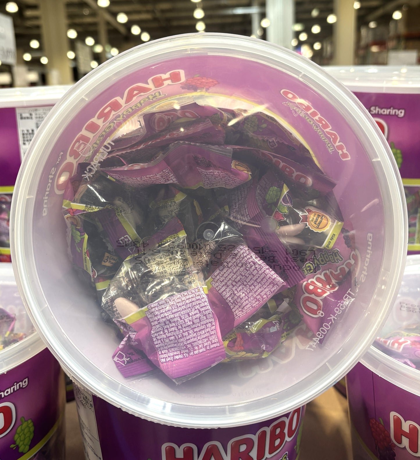 HARIBO Happy Grapes Gummies 1000g