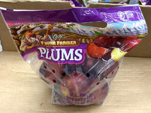 Fresh California Plums 907-g