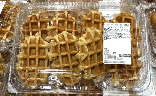 Fresh-Baked ベルギー バター ワッフル パールシュガー入り 8個入り