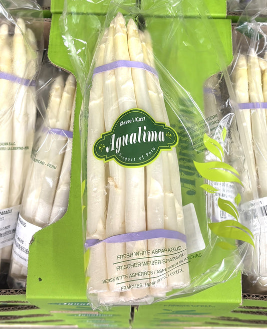 Fresh White Asparagas 450g 10-12ct