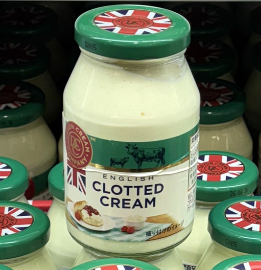 Devon Cream Company Clotted Cream Plain 170-g glass jar