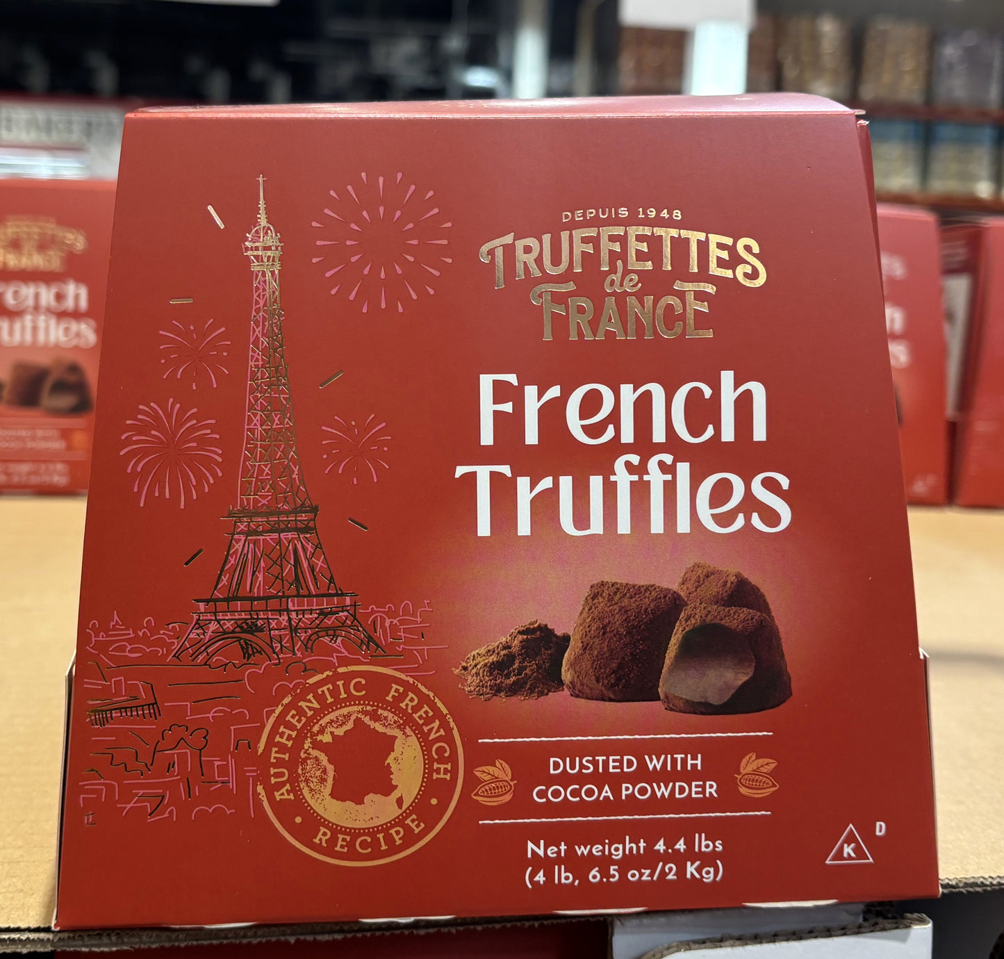 Chocmod フレンチ ココア トリュフ 500-g x 4袋