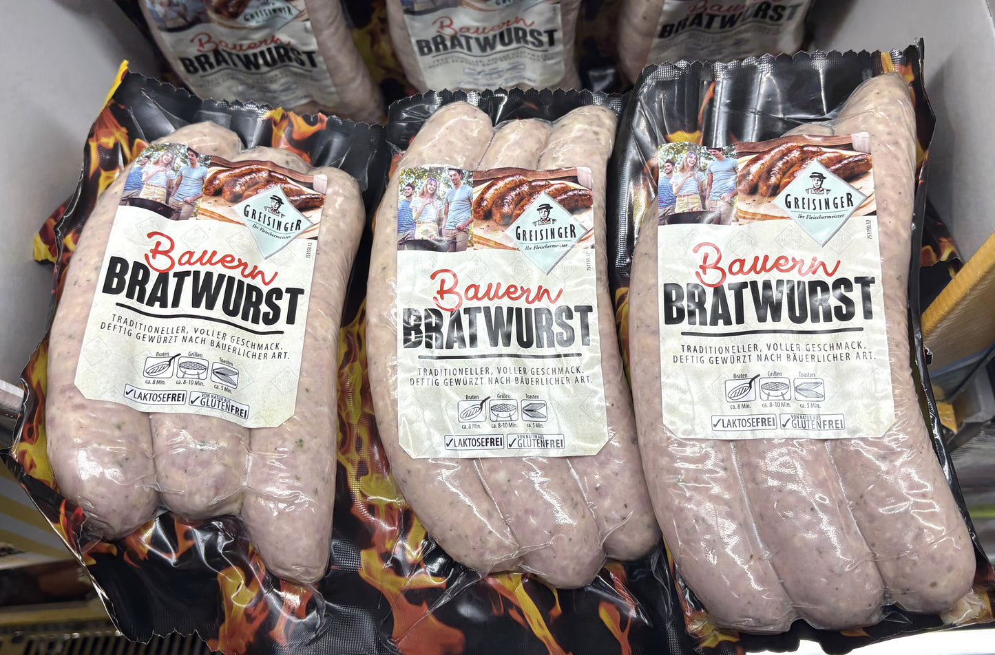 Greisinger Bratwurst 360g x 3-ct