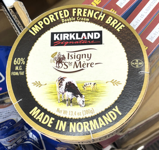 Kirkland Signature Isigny ダブル クリーム ブリーチーズ (380-g)