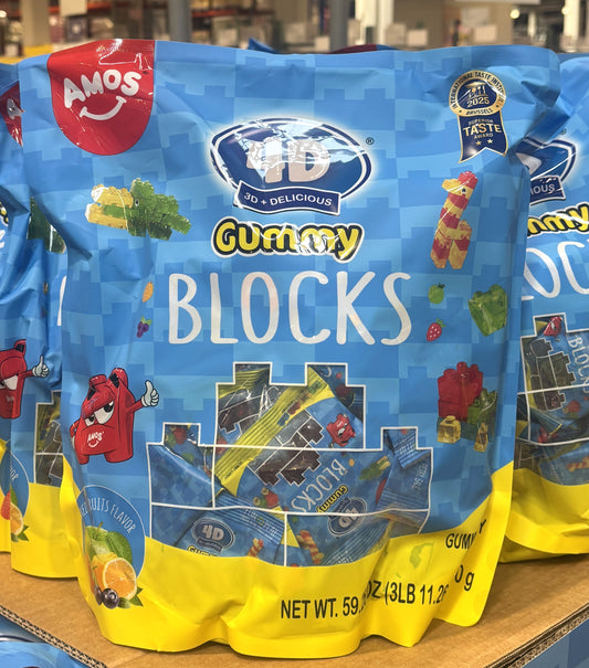AMOS 4D Gummy Blocks 1.68-kg