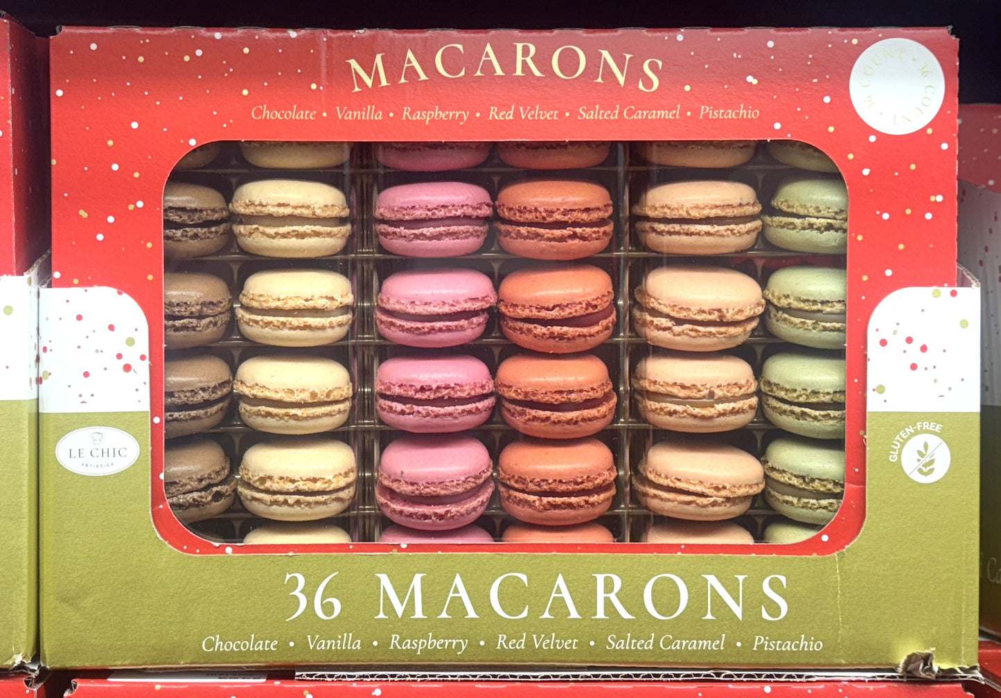 Le Chic Macarons 6 Flavors x 6-ct