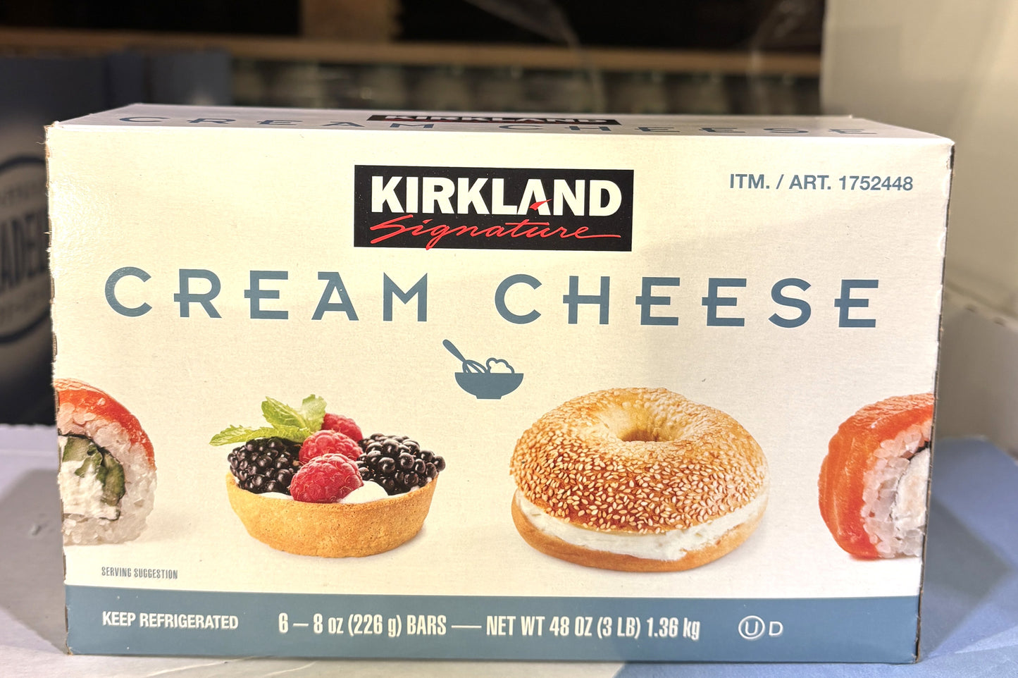 Kirkland Signature Cream Cheese 226-g x 6