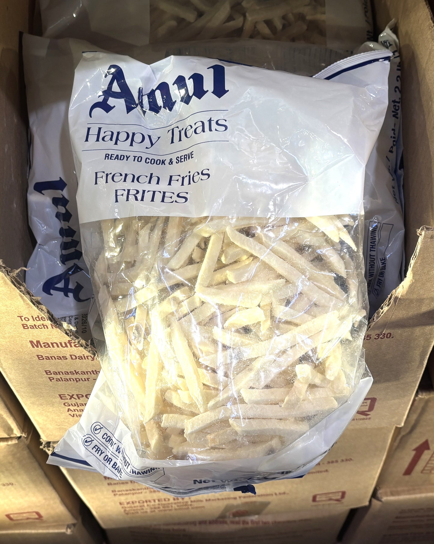 AMUL Shoestring French Fries (1kg)