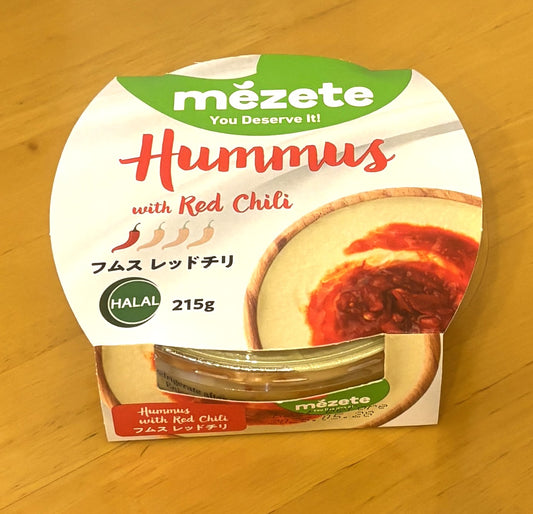 mezete Hummus with Red Chili (215g)