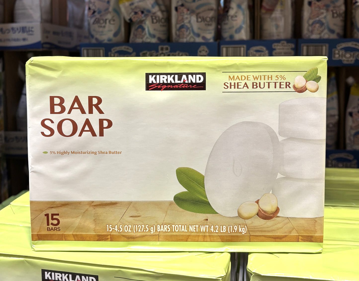 Kirkland Signature Plant-Based Bar Soap (15 Pack)