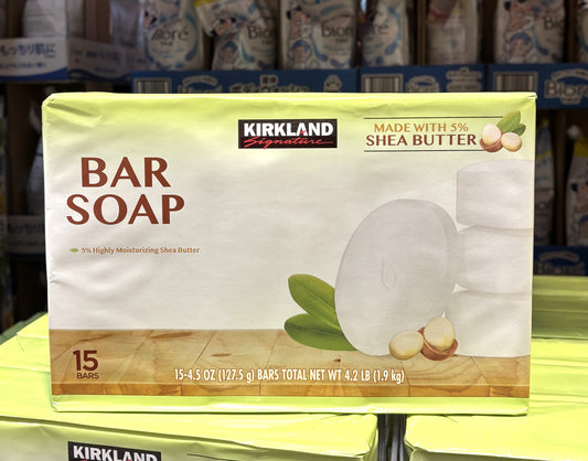 Kirkland Signature Plant-Based Bar Soap (15 Pack)