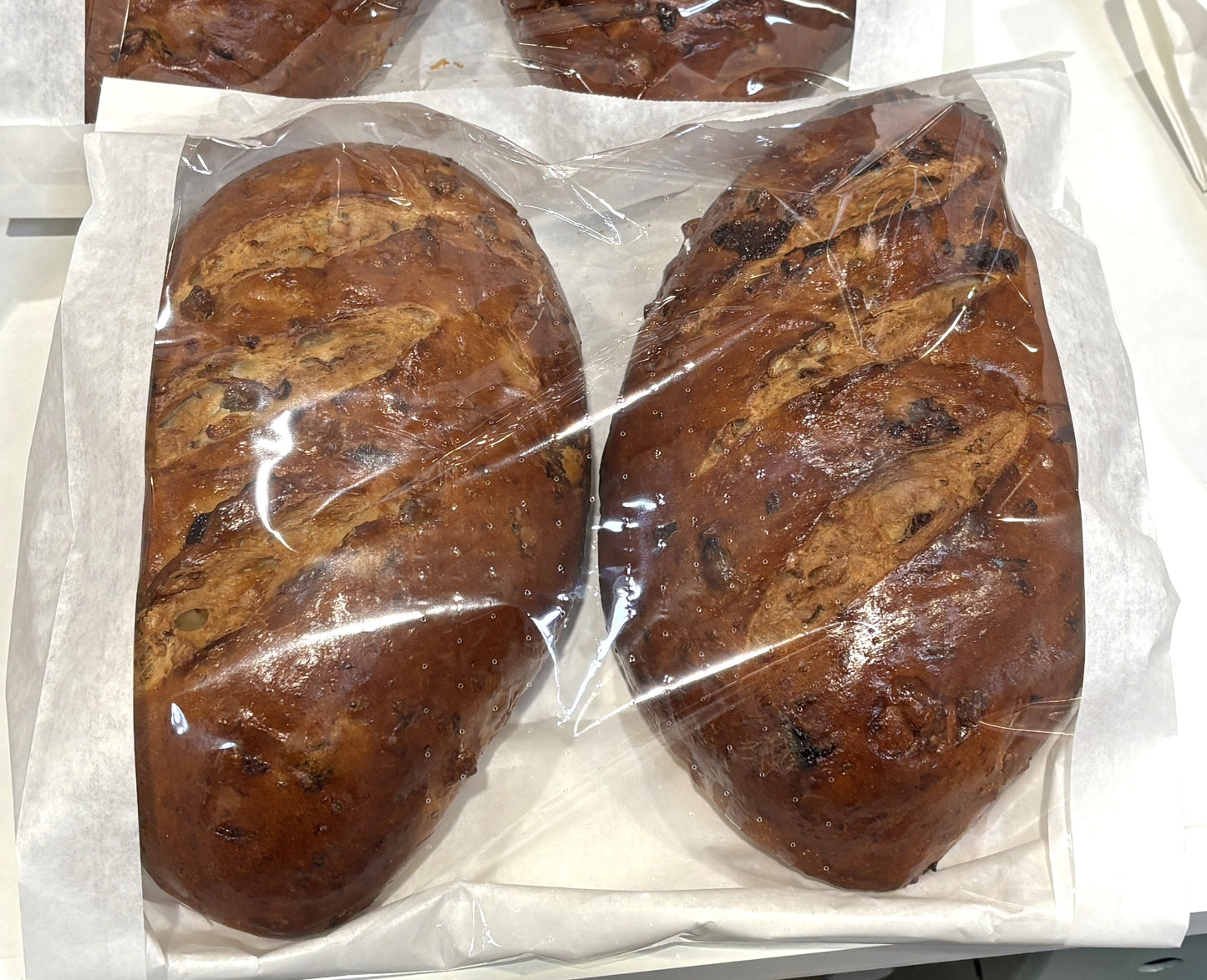 Fresh-Baked Walnut Raisin Bread (2-Pack)