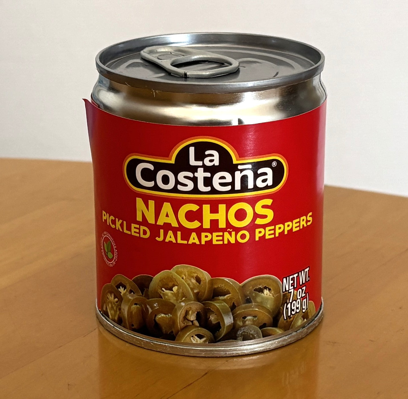 La Costena Pickled Jalapeño Nacho Slices (199g x 4-Pack)