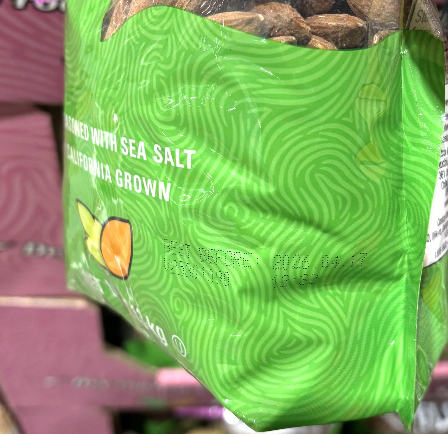 Kirkland Signature Dry Roasted Almonds 1.13-kg