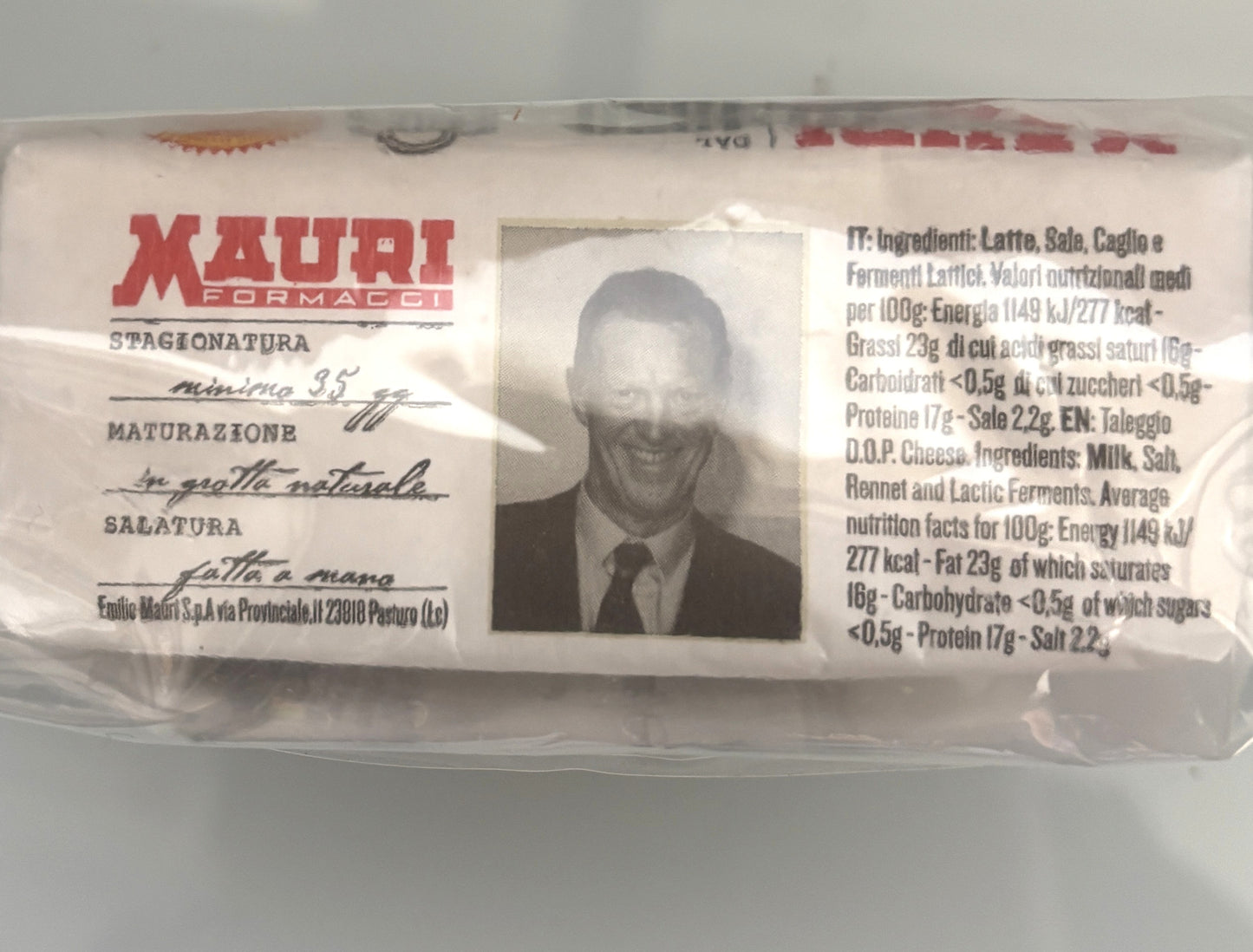 マウリ ボンタレッジオ DOP 200g