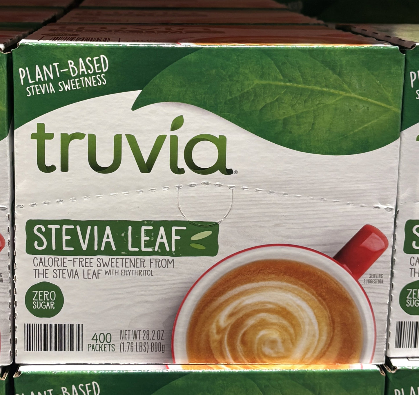 Truvia Stevia Leaf Sweetener (400 Packets / 800g)