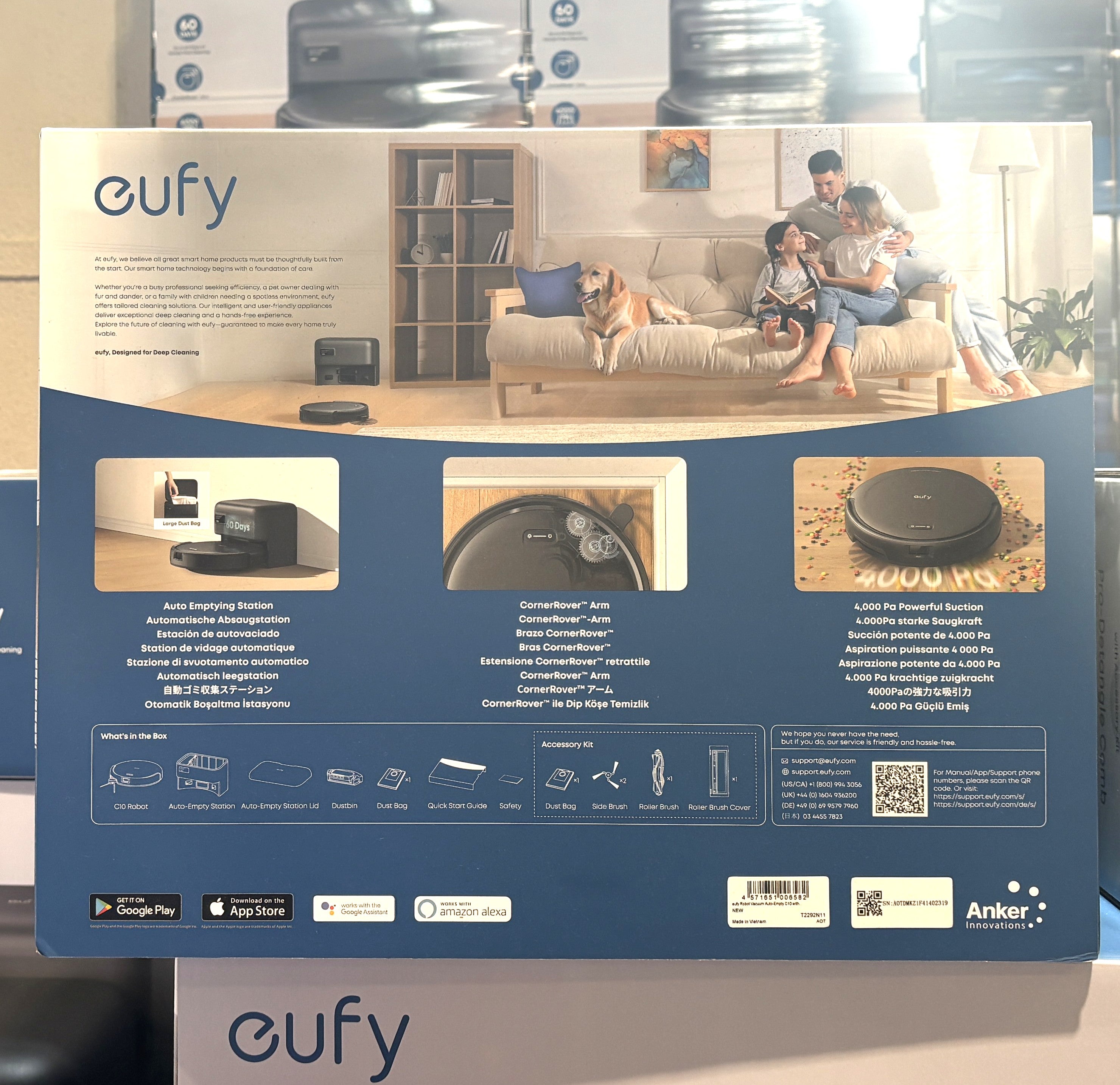 ANKER EUFY ロボット掃除機 C10 T2292N11 アクセサリーキット同梱