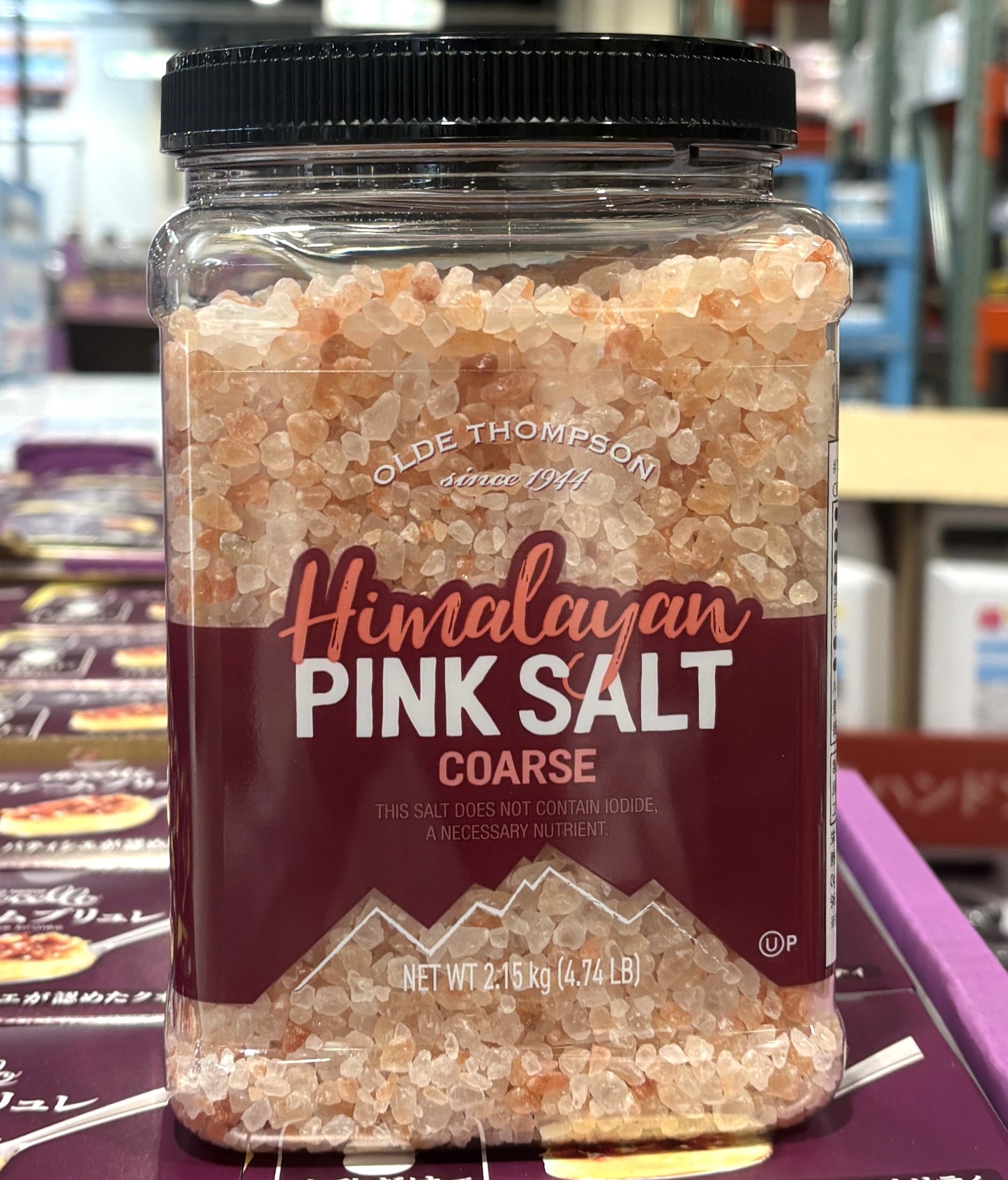 Olde Thompson Himalayan Pink Salt (Coarse, 2.15kg)