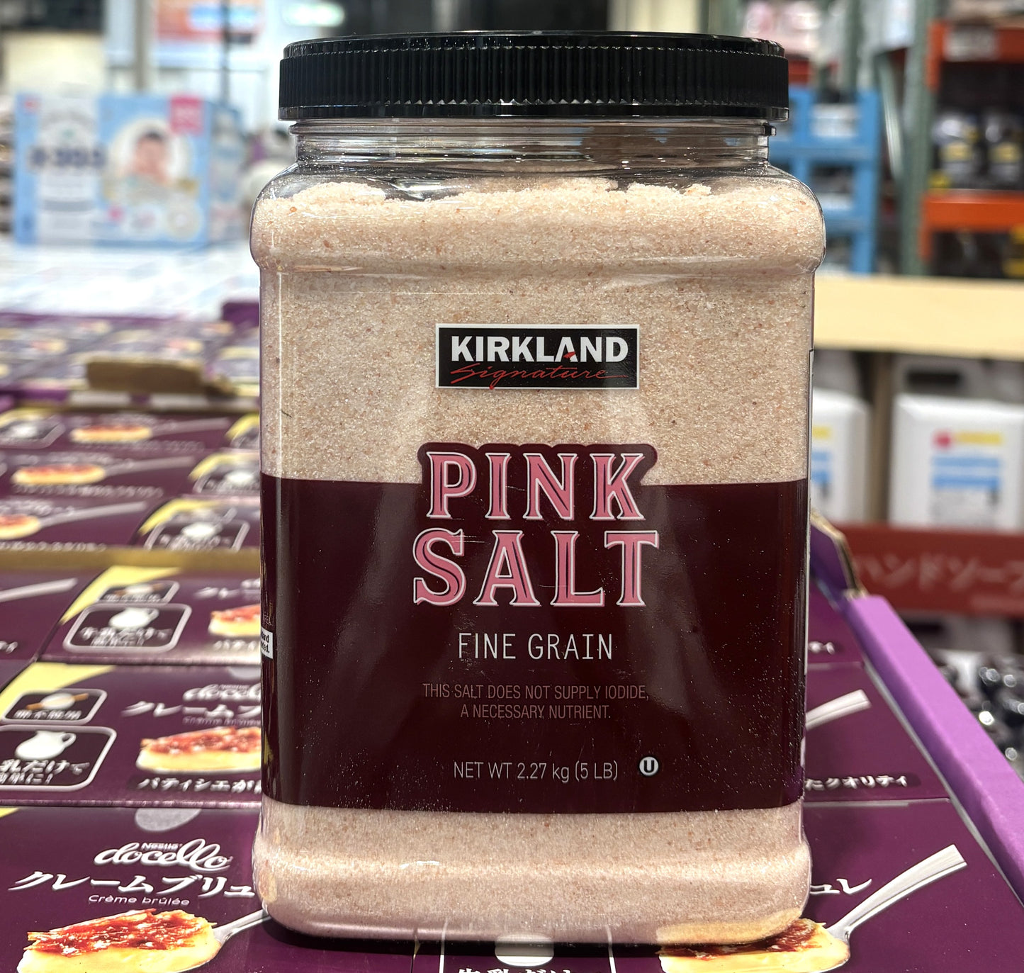 Kirkland Signature Fine Ground Himalayan Pink Salt (2.27kg)