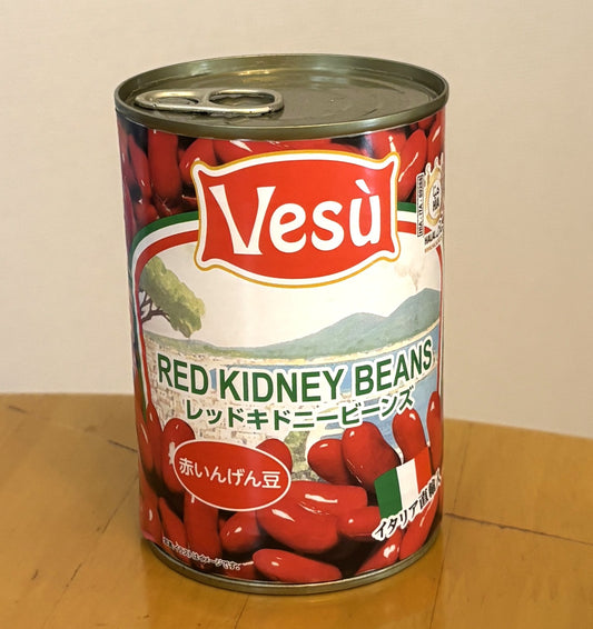 VESU レッドキドニービーンズ 赤インゲン豆 缶 400g