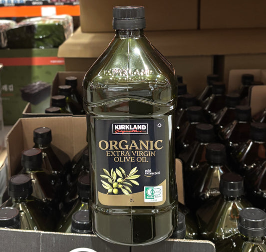 Kirkland Signature オーガニック エキストラバージン オリーブオイル 2L x 1
