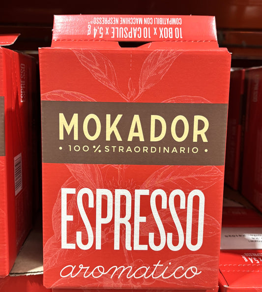 MOKADOR ネスプレッソ互換カプセル 100カプセル
