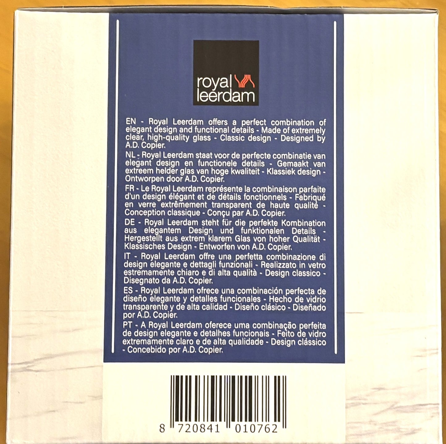 Royal Leerdam GILDE Wine Glass 290ml 6PK Special Price