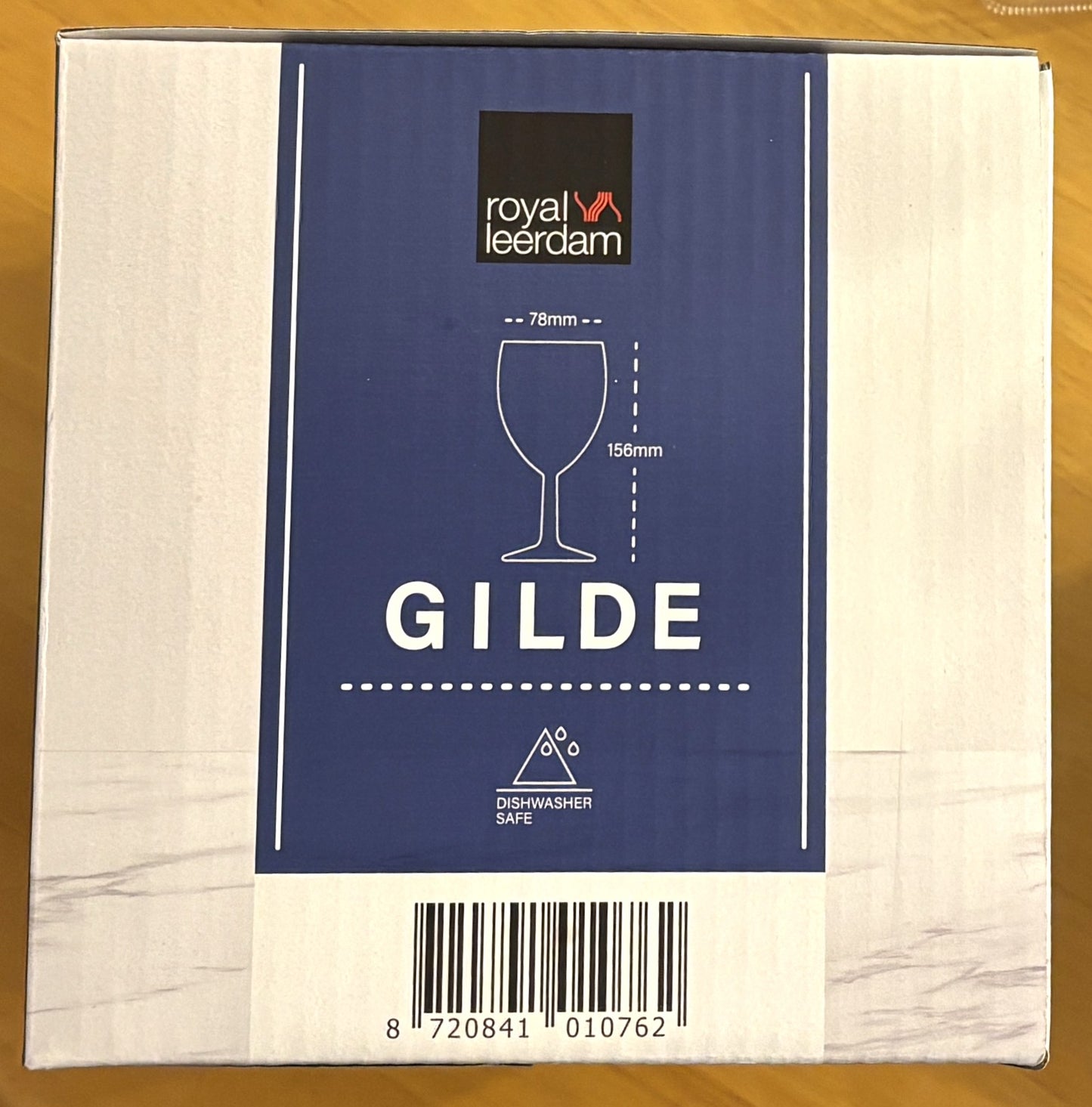 Royal Leerdam GILDE Wine Glass 290ml 6PK Special Price