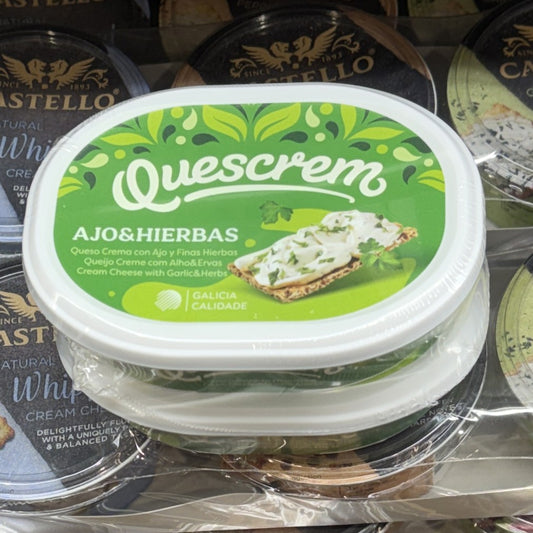 QUESCREM ガーリック＆ハーブ クリームチーズ 200g x 2