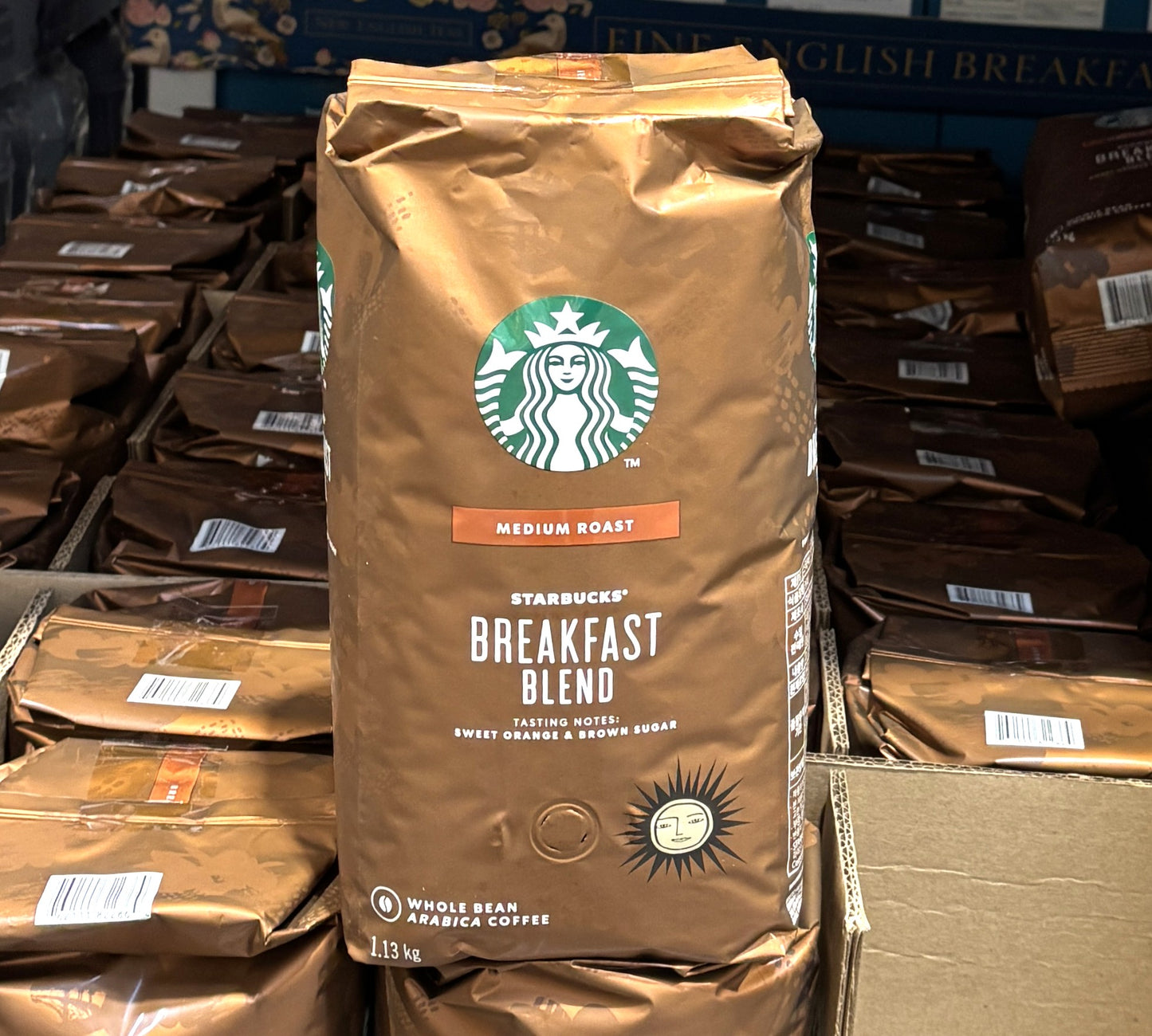 Starbucks Breakfast Blend Whole Bean Coffee (1.13 kg)