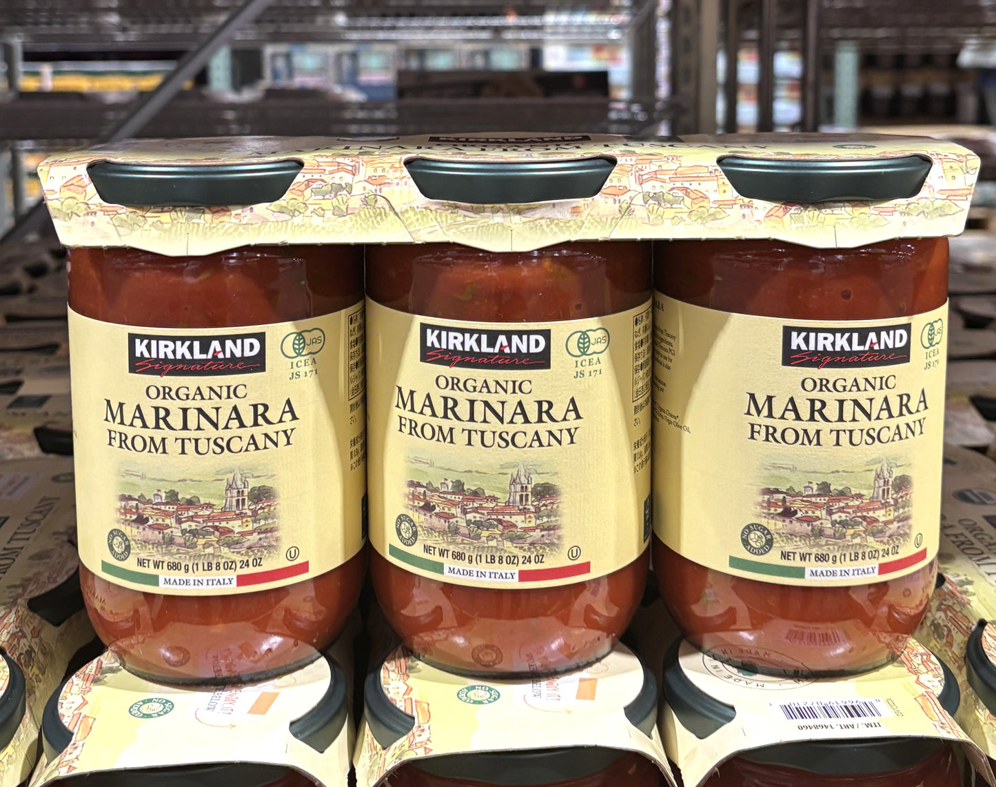 Kirkland Signature Organic Marinara from Tuscany (3-Pack)